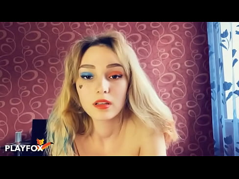 ❤️ Töfrandi sýndarveruleikagleraugu gáfu mér kynlíf með Harley Quinn ️❌ Harð klám hjá okkur ❌